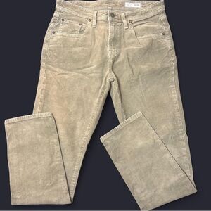 Daniel Cremieux Men's Olive Corduroy Pants